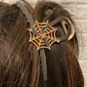 Spider Web Hair Clip